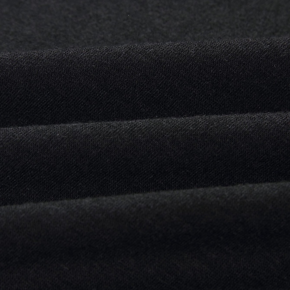 Black Drawstring Waist Midi Casual Dress - Picture 7 of 14
